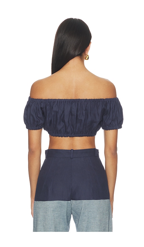 MATTHEW BRUCH Bubble Crop Top | Thumbnail 3