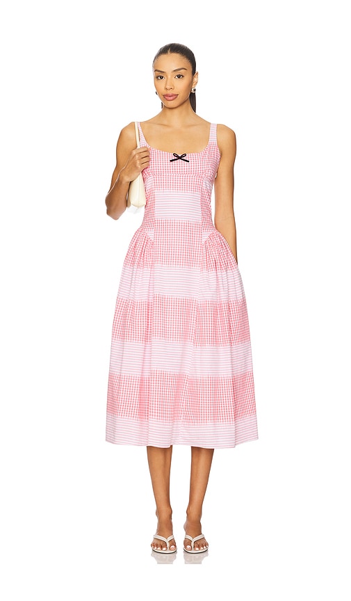 Rosalie Dress in Pink. - size S (also in L, M, XS)
