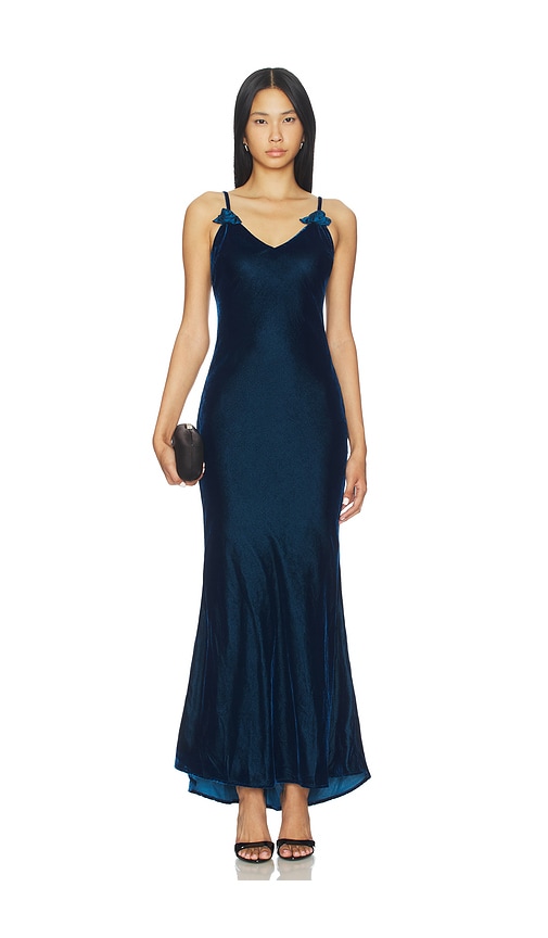 Maude Club Marissa Dress In Blue