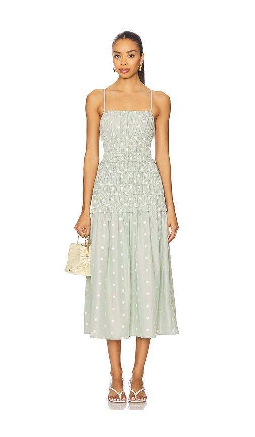 Madison Dress in Green. - size XS (also in L, M, S, XL)