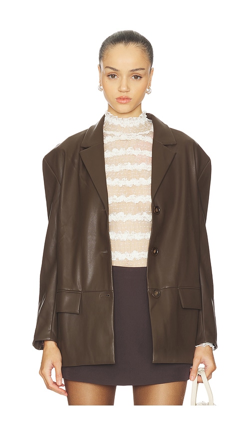 Maude Club Brenda Jacket In Brown