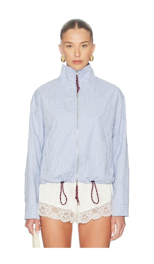 Maude Club BLOUSON RILEY en Baby Blue Taille XS Also en S M L XL 211$