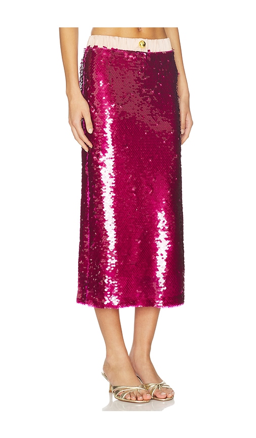 Maude Club Clara Skirt In Brown