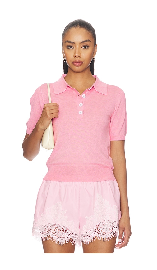 Maude Club Darcy Polo Top