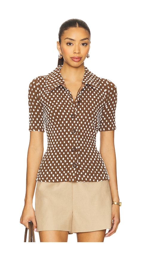 Teddy Top in Brown. - size XL (also in M, S, XS)