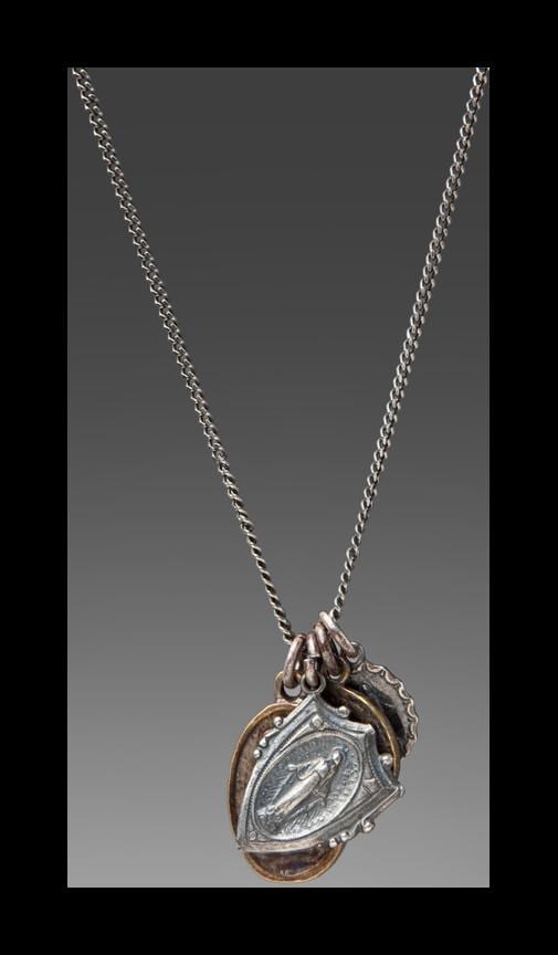 Saint Charms Thin Chain Necklace