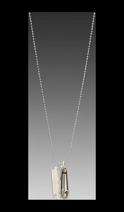 Razor Pendant Necklace
