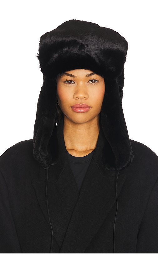NWT Apparis Faux Fur Snowball Trapper Hat. REVOLVE. Cozy Gift Stocking Stuffer Apparis | Accessories | Nwt Apparis Faux Fur Snowball  main image 4