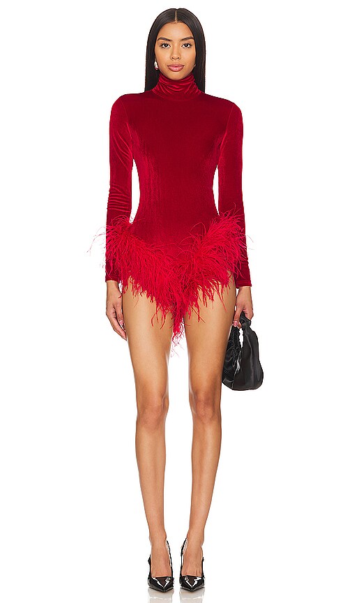 Women Sleeveless Sequins Feathers Lavender Jumpsuit main image 1