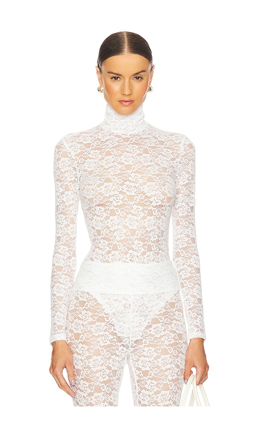 MISCREANTS Cleo Bodysuit in White
