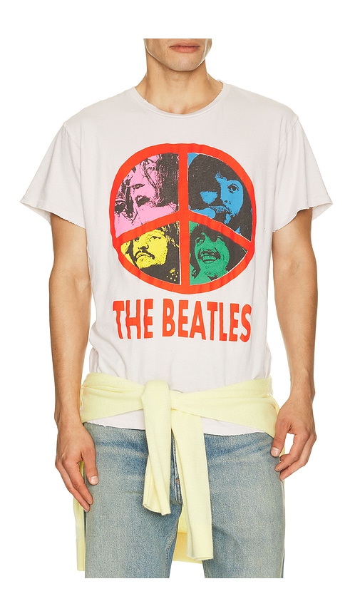 Madeworn T-SHIRT BEATLES en White. Taille L. Also en S, M.