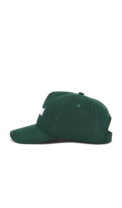  Metalwood Studio Baseballkappe Aus 5 Stoffbahnen Metal Logo In Green. 