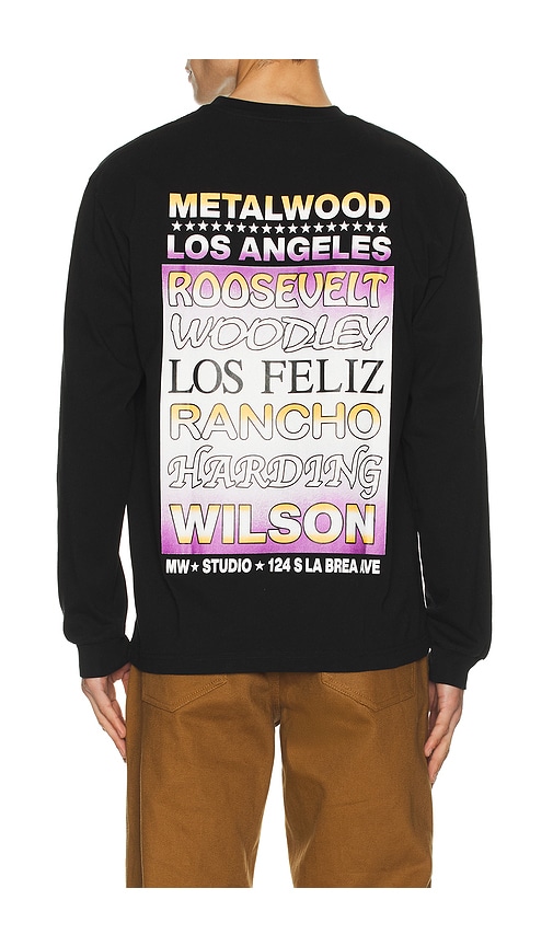 Metalwood Studio Flyer Long Sleeve Tee