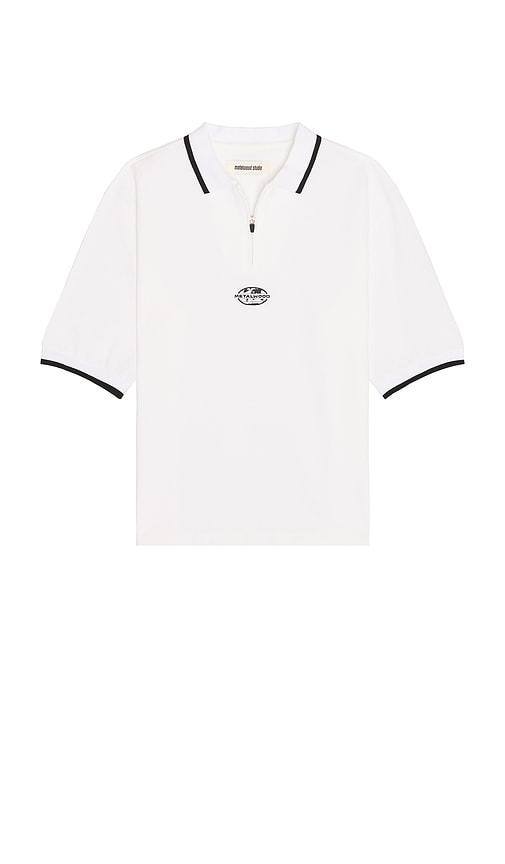 POLO À GLISSIÈRE WORLD CLASS in . Size M, XL/1X - Metalwood Studio - Modalova