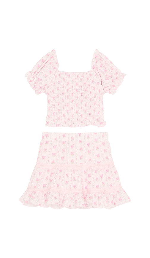 MINI DREAMERS Kids Kayla Skirt Set