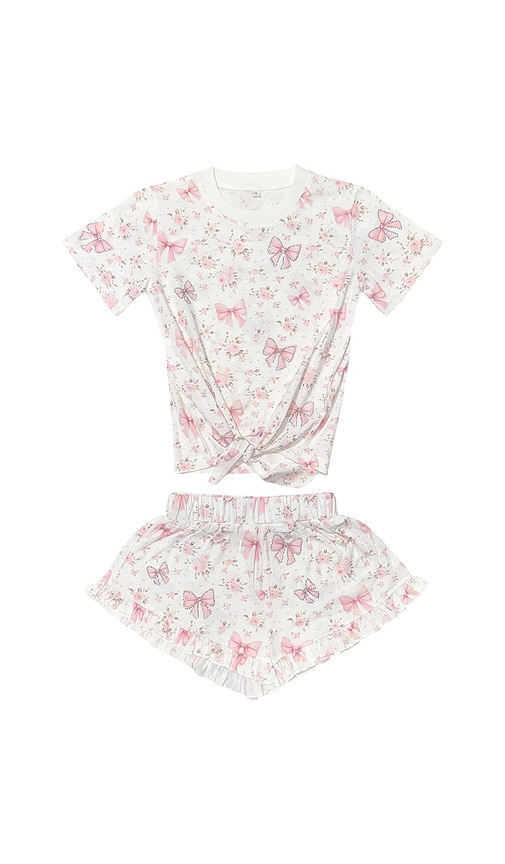 MINI DREAMERS Kids Charlotte Crystal Bow Set