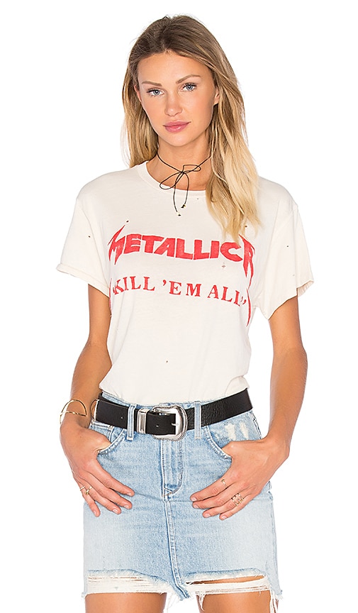 madeworn metallica tee