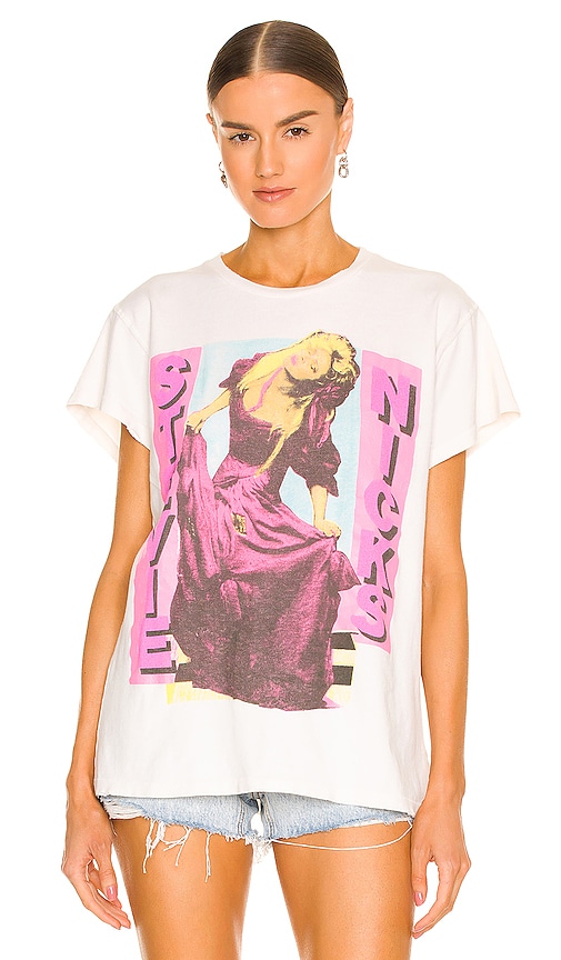 Madeworn Stevie Nicks Tee in Off White | REVOLVE