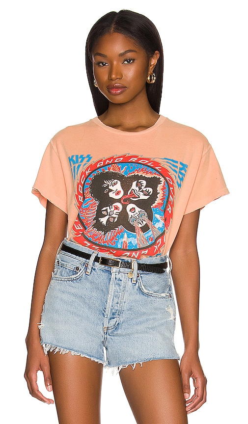 Madeworn Kiss Tee In Peach | ModeSens