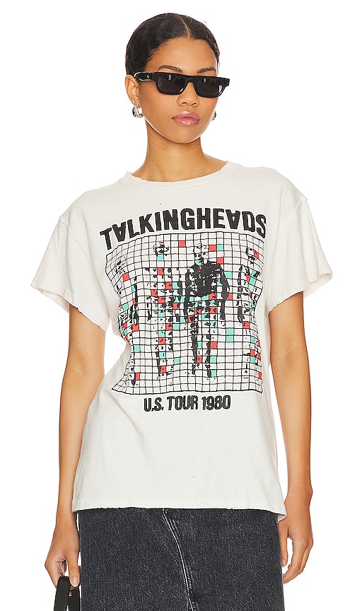 Shop Madeworn Talking Heads '80 Tee In White