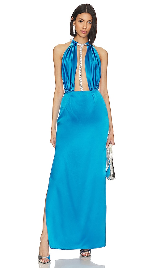 Madebyila Lexie Gown In Blue