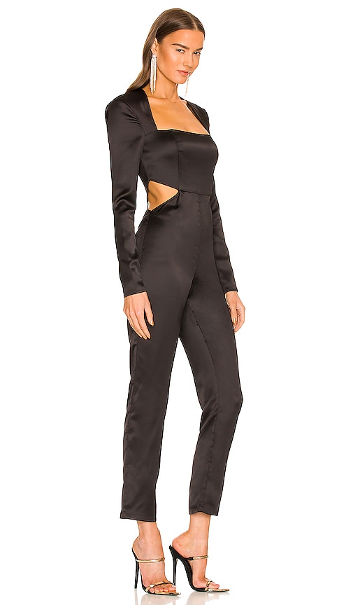 Shop Michael Costello X Revolve Luisa Jumpsuit In Black