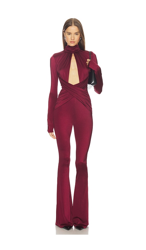 Michael Costello X Revolve Salima Jumpsuit In Red