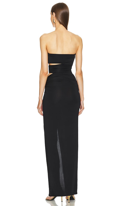  Michael Costello Kleid Nathaly In Black. Größe M. Also In Xl. 