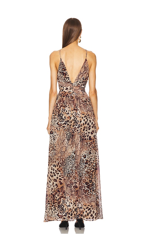  Michael Costello Abendkleid Natalia In Brown. Größe Xs. Also In S. 