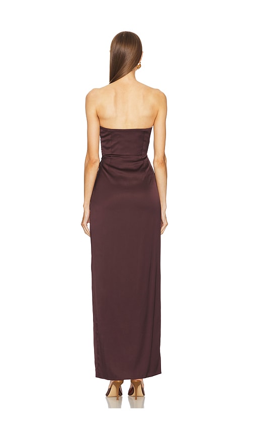  Michael Costello Abendkleid Dimity In Chocolate. Größe Xs. Also In M, Xl. 