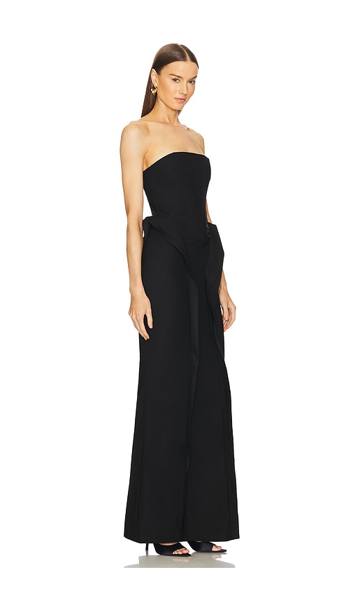 Shop Michael Costello X Revolve Alondra Gown In Black