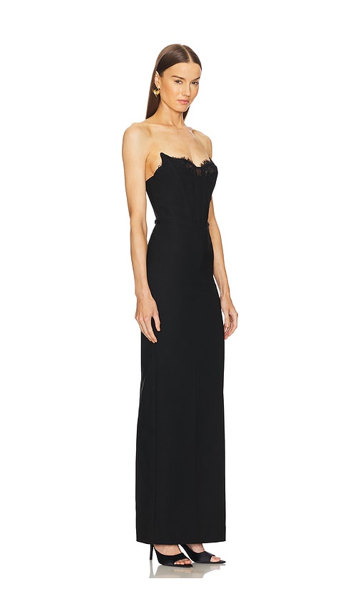 Shop Michael Costello X Revolve Louisa Gown In Black