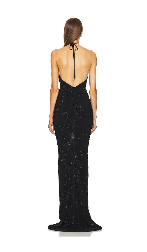  Michael Costello Abendkleid Astoria In Black. Größe S. Also In M. 