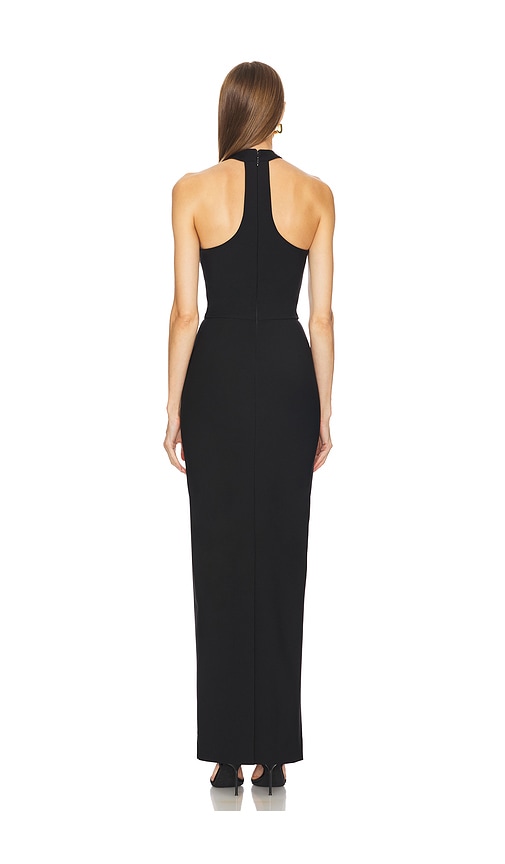  Michael Costello Abendkleid Daija In Black. Größe Xs. Also In Xxs, M. 