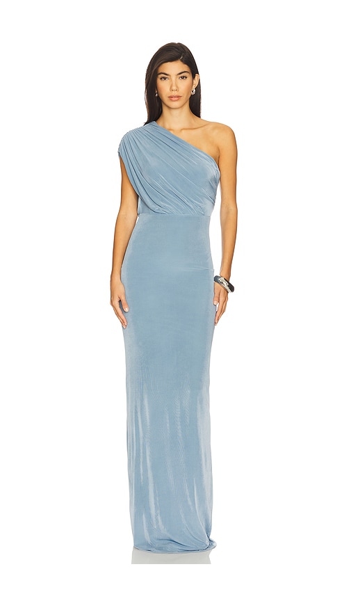 Michael Costello X Revolve Cabra Maxi Dress In Blue