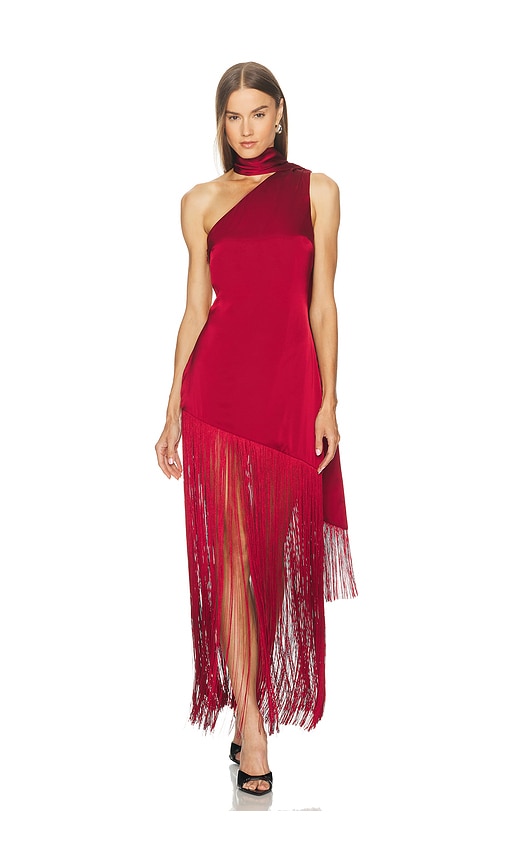 Michael Costello X Revolve Cassis Dress In Red