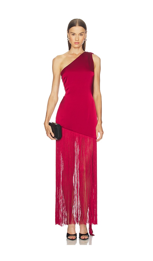Michael Costello X Revolve Cassis Dress In Red
