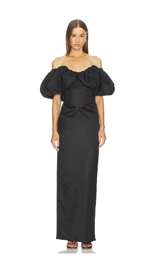 Michael Costello X Revolve Ninove Maxi Dress In Black