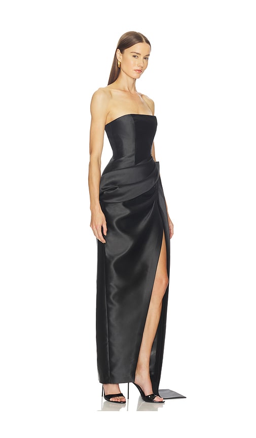 Michael Costello X Revolve Pommier Maxi Dress In Black