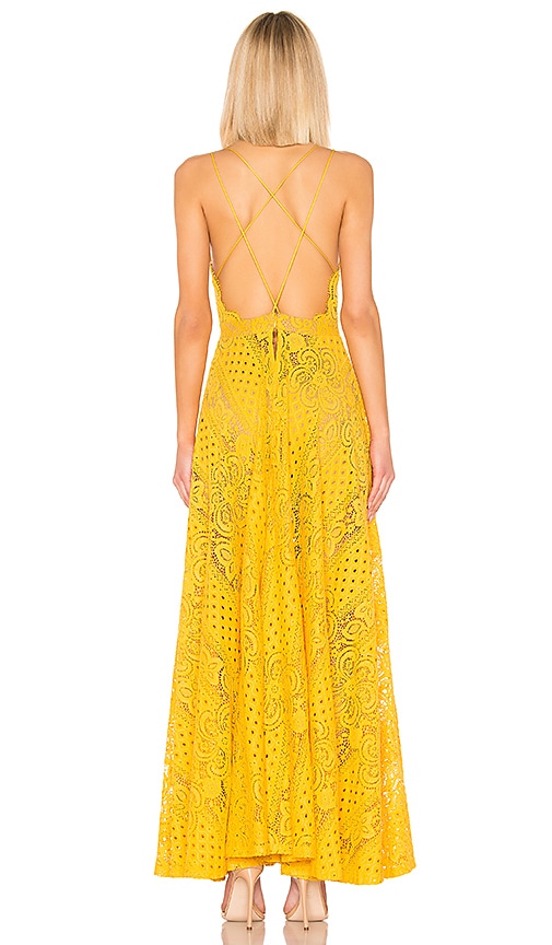 x revolve victory gown