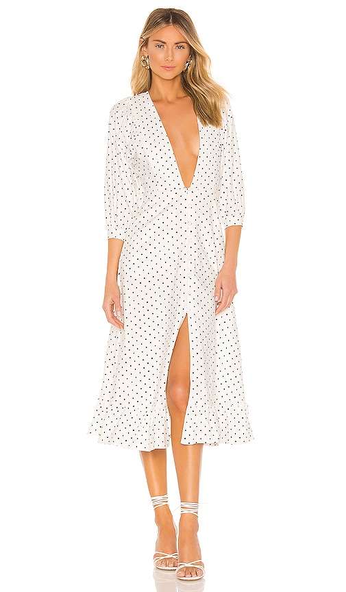 polka dot dress revolve