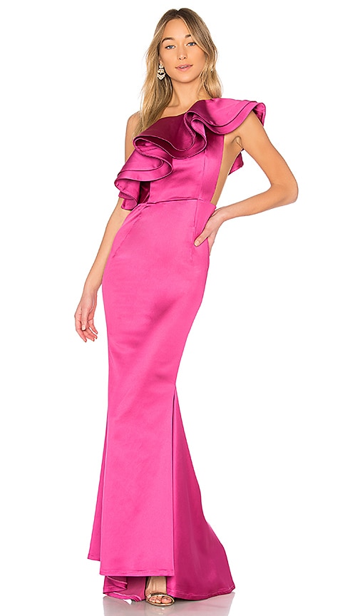 VESTIDO LARGO UN HOMBRO JOEY