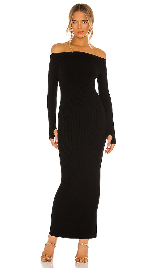 Aje Eugenie Off Shoulder Midi Dress – Finn Boutique Australia