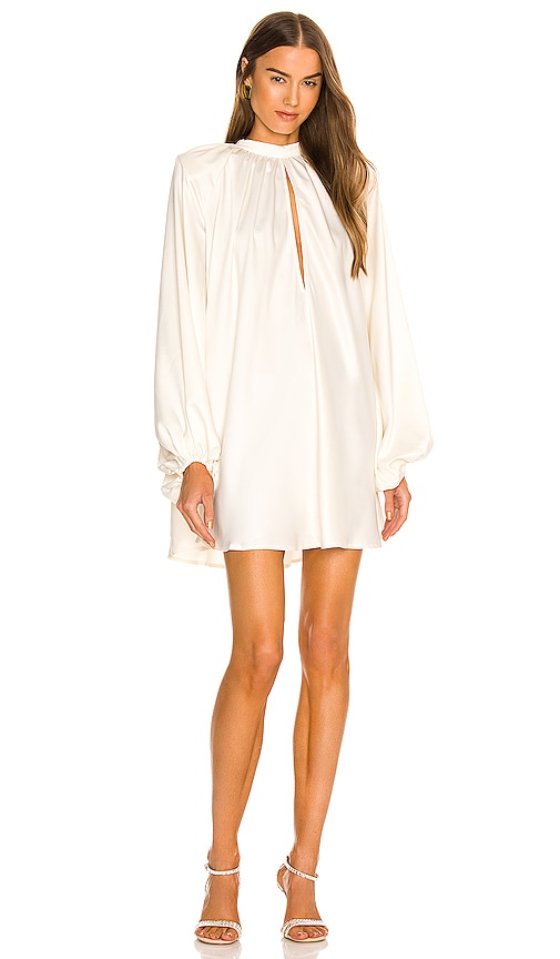 Michael Costello x REVOLVE Bobby Mini Dress in Ivory