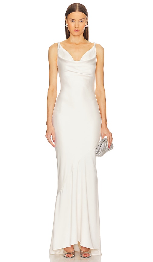Michael Costello x REVOLVE Fay Gown in Ivory | REVOLVE