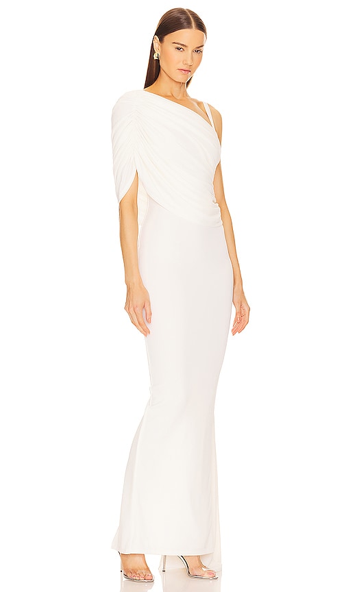 Shop Michael Costello X Revolve Laurence Gown In Ivory