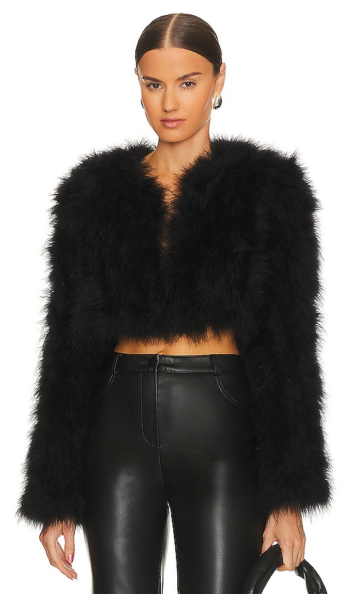 Michael Costello X Revolve Greta Jacket In Black