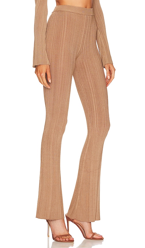 Shop Michael Costello X Revolve Kadri Pant In Mocha