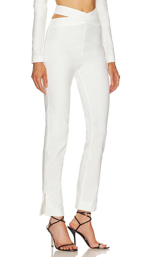 Shop Michael Costello X Revolve Milla Pant In White