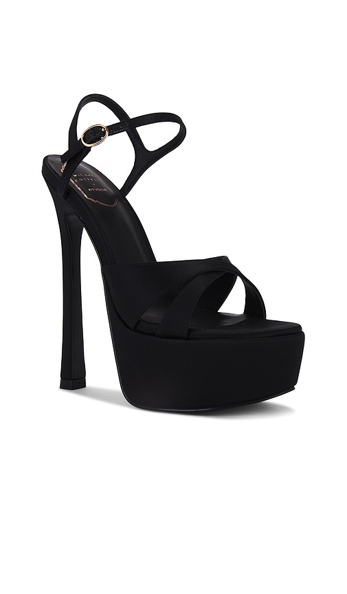 Michael Costello Heidi Platform In Black